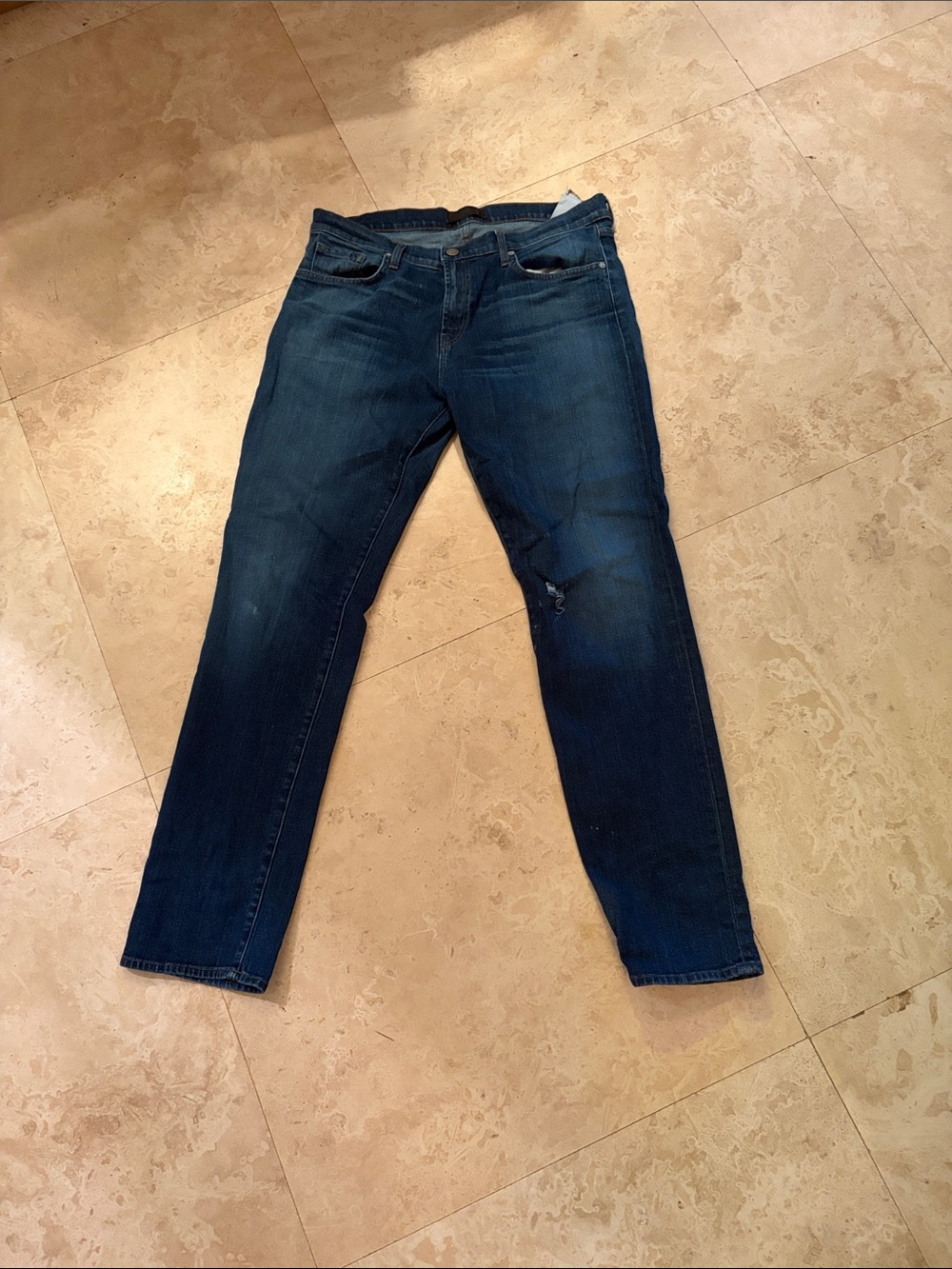 J Brand Men's Blue Slim Straight Jeans